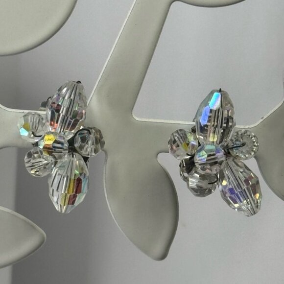 Fun Floral Clip-On Earrings - Picture 2 of 4